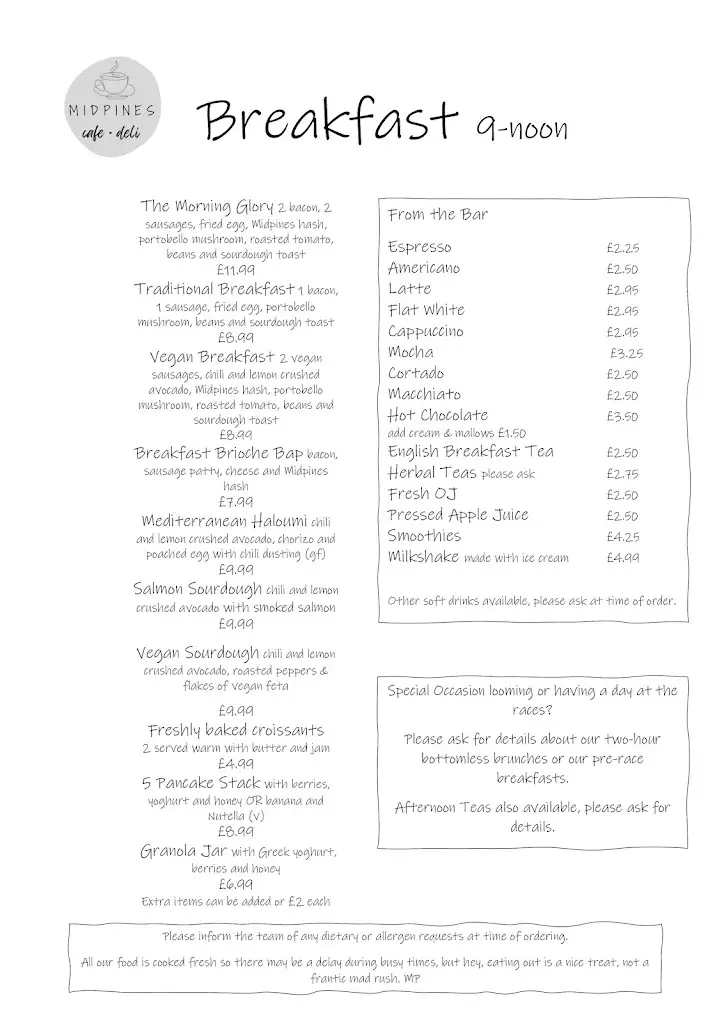 Menu_Midpines Cafe_Fontwell_image_2