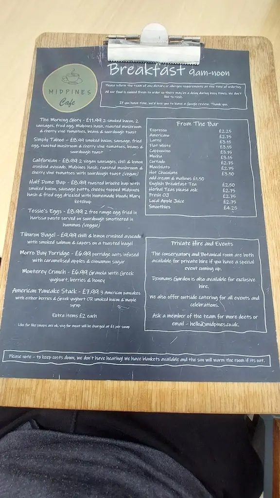 Menu_Midpines Cafe_Fontwell_image_3