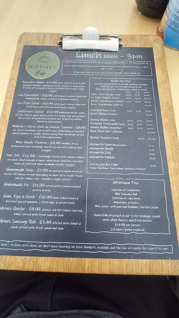 Menu_Midpines Cafe_Fontwell_image_4