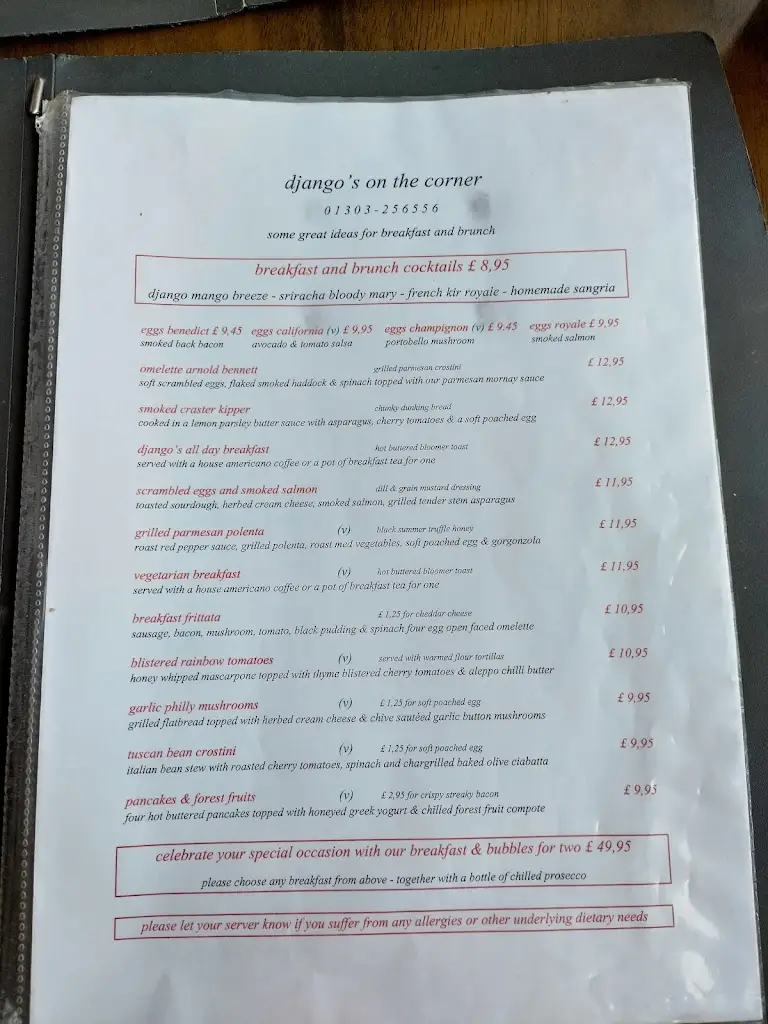 Menu_Django's Cafe Bar_Folkestone_image_2