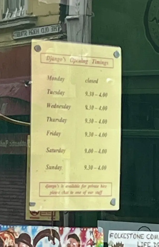 Menu_Django's Cafe Bar_Folkestone_image_4