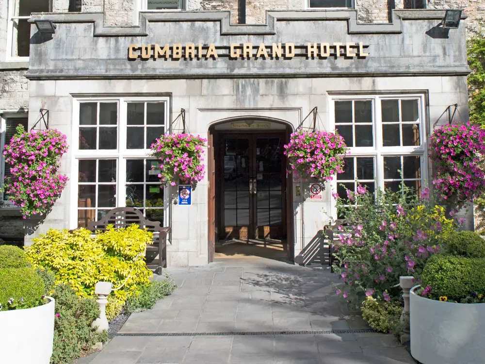 Cumbria Grand Hotel restaurant in Flookburgh