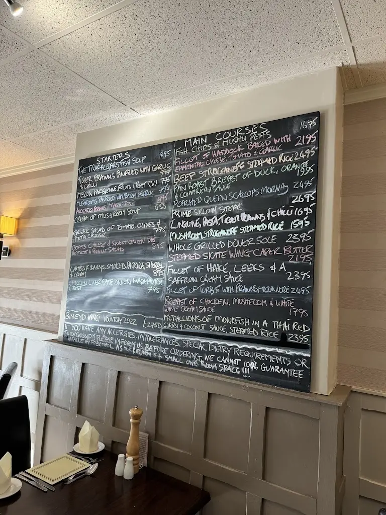 Menu_The Trafalgar_Fleetwood_image_2