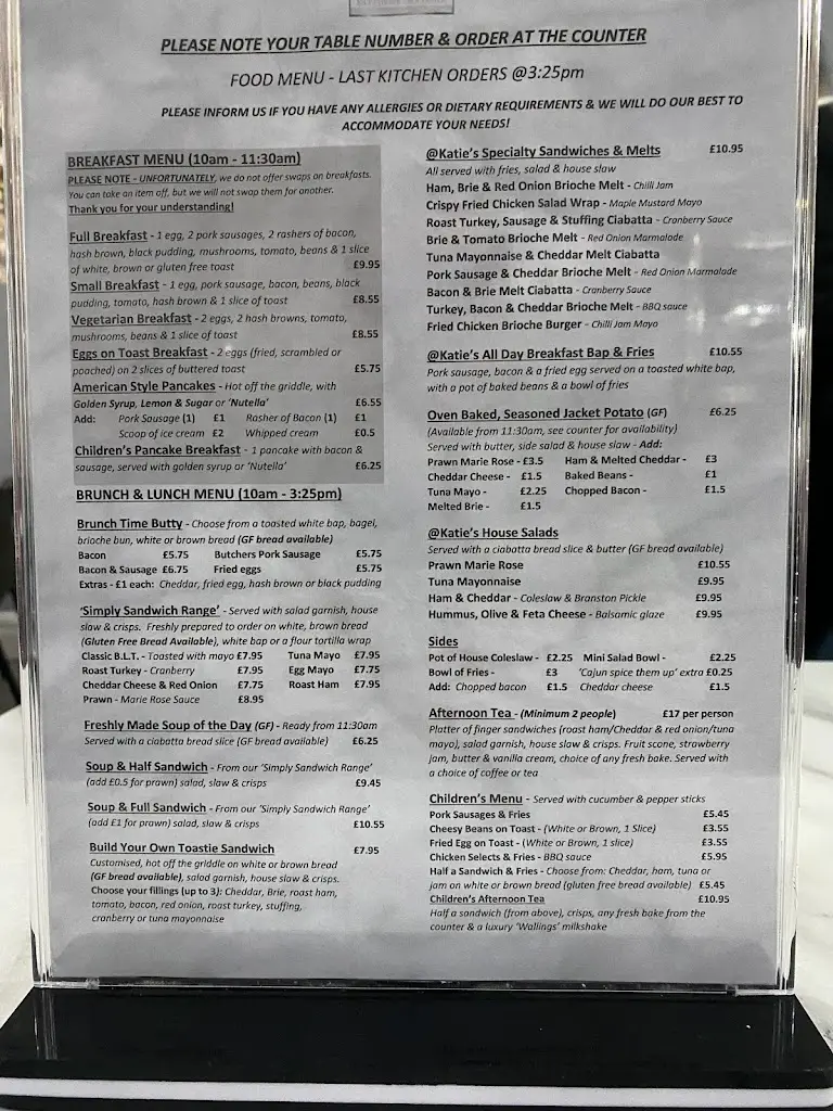 Menu_@Katie's - Eat /Drink / Socialize_Fleetwood_image_4