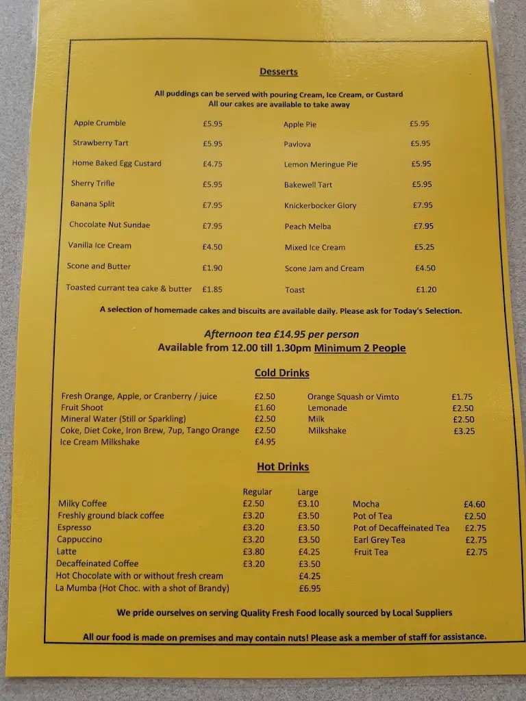 Menu_Pablo's Restaurant_Fleetwood_immagine_2