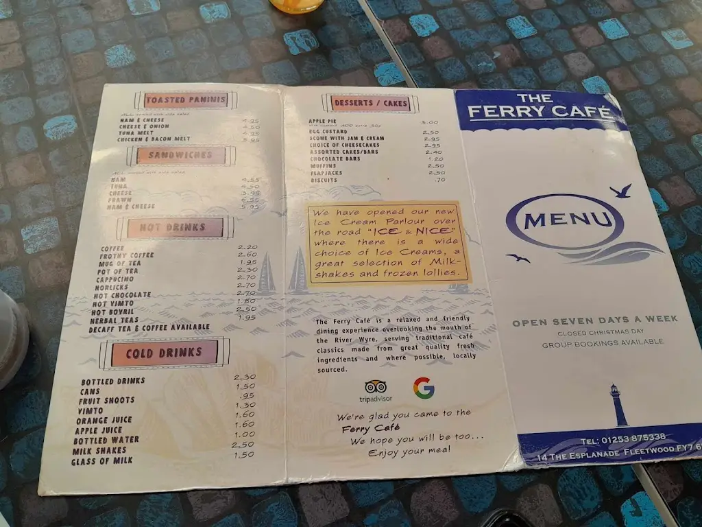 Menu_Ferry Café_Fleetwood_image_4