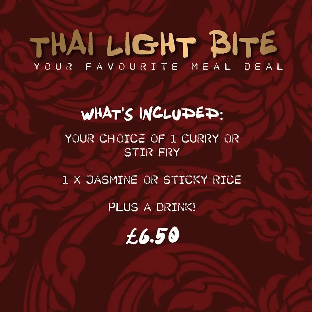 Menu_A Taste Of Thailand_Fleetwood_image_3