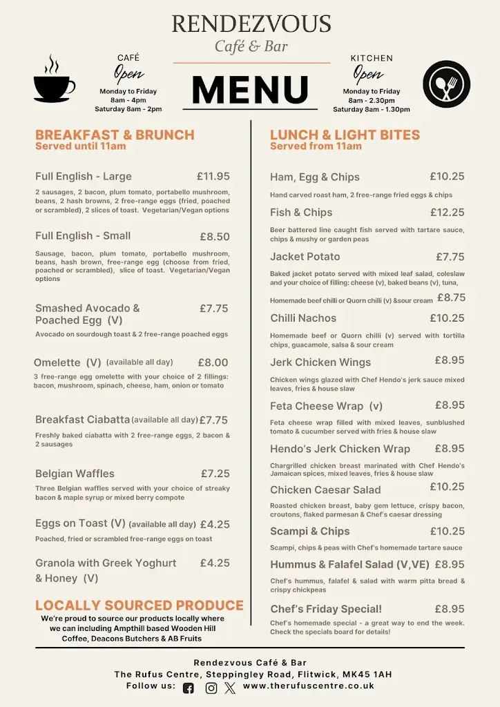 Menu_Rendezvous Café & Bar_Flitwick_image_1