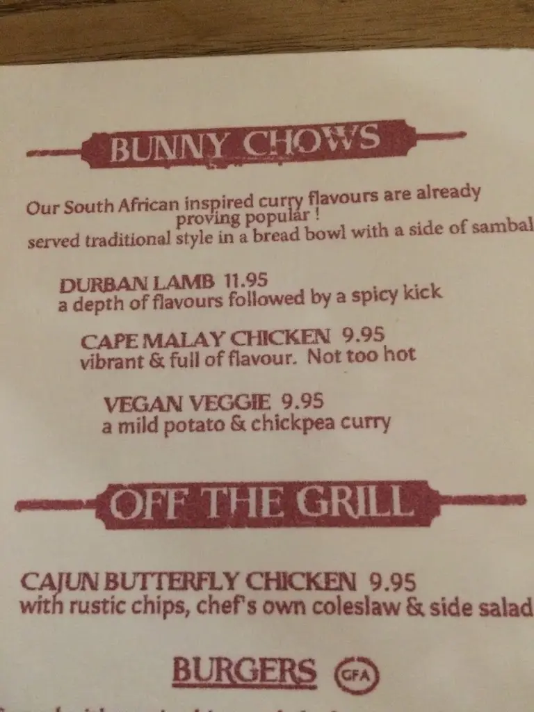 Menu_The Swan Inn_Flitwick_image_2