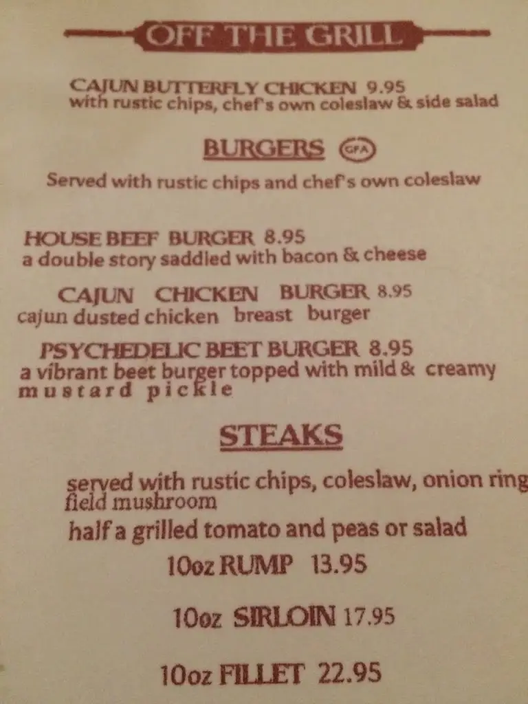 Menu_The Swan Inn_Flitwick_image_3