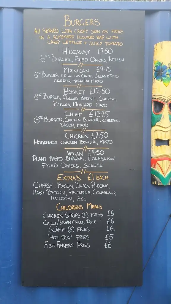 Menu_Hideaway_Four Lanes_image_1