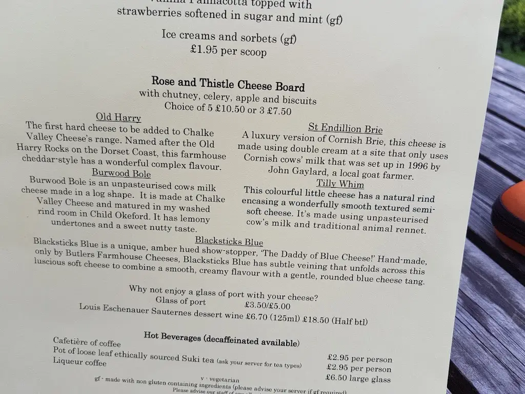 Menu_The Rose and Thistle_Fordingbridge_image_3
