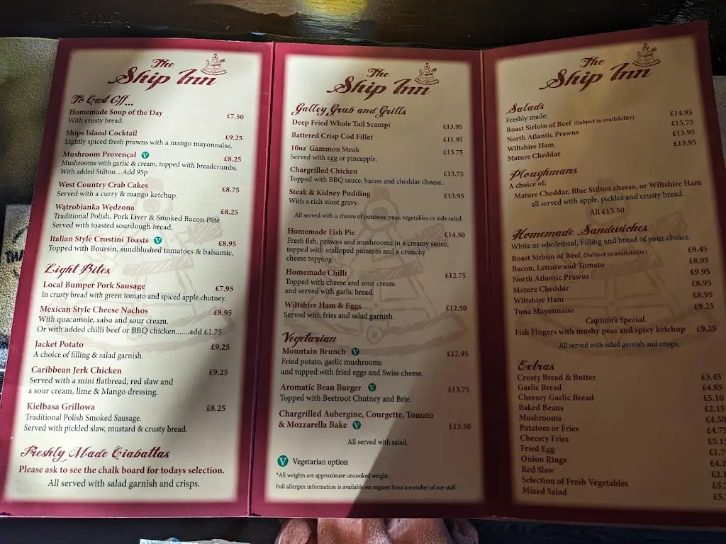 Menu_The Ship Inn_Fordingbridge_image_4