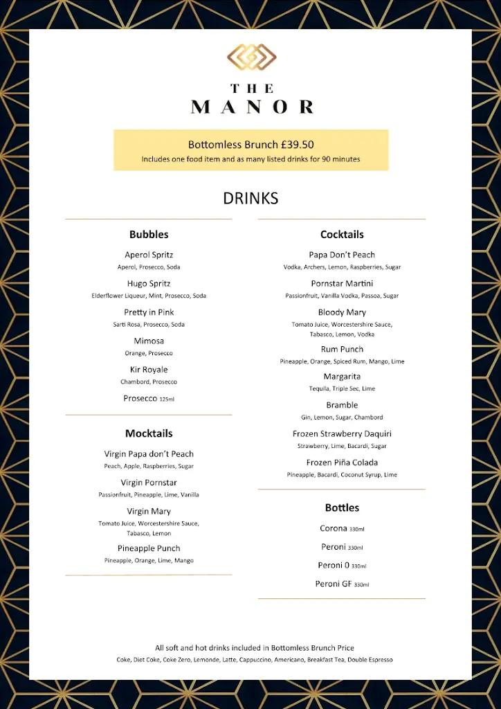 Menu_The Manor Aylesbury_Aylesbury_image_2