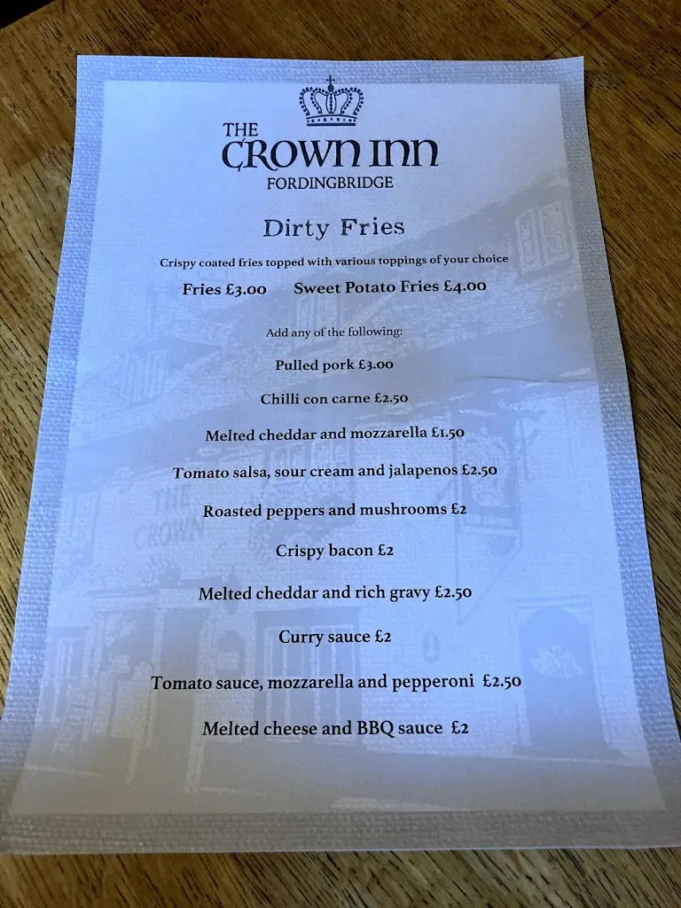 Menu_The Crown Inn_Fordingbridge_image_1