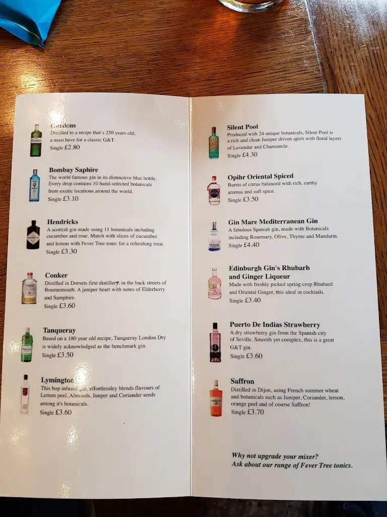 Menu_The Royal Oak North Gorley_Fordingbridge_immagine_2