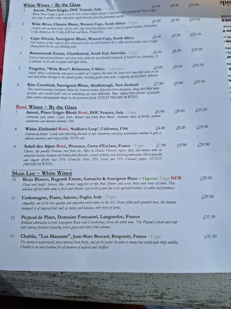 Menu_The Horse & Groom_Fordingbridge_immagine_4