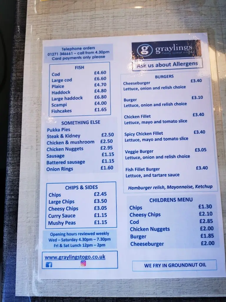 Menu_Graylings_Fremington_immagine_1