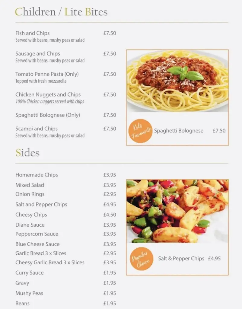 Menu_BAY VIEW RESTAURANT FILEY_Filey_image_2