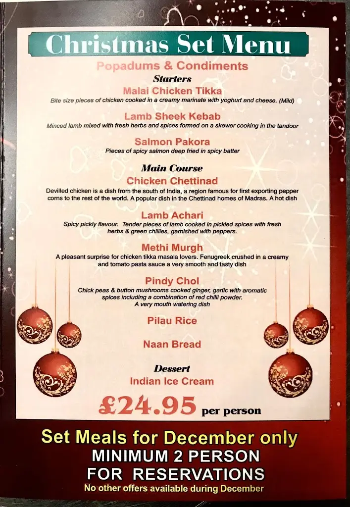 Menu_Panache 50 Indian_Alcester_image_3