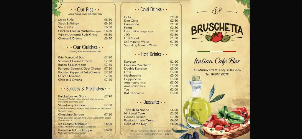 Menu_Bruschetta cafe bar_Filey_image_4