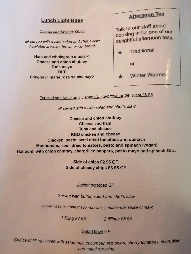 Menu_The Egg & Spoon, Filey_Filey_image_2