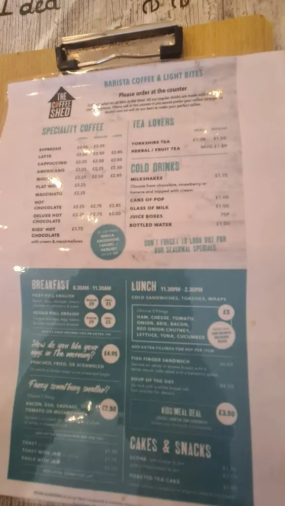 Menu_The Coffee Shed_Filey_image_2