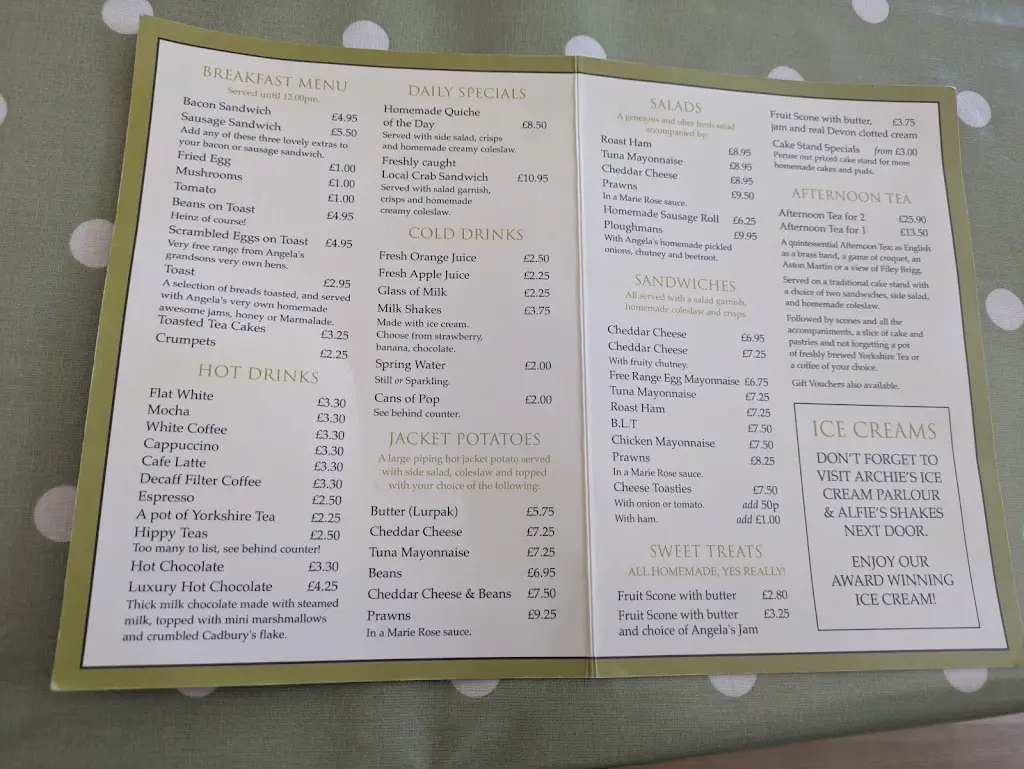 Menu_Angela's Tea Room_Filey_image_1