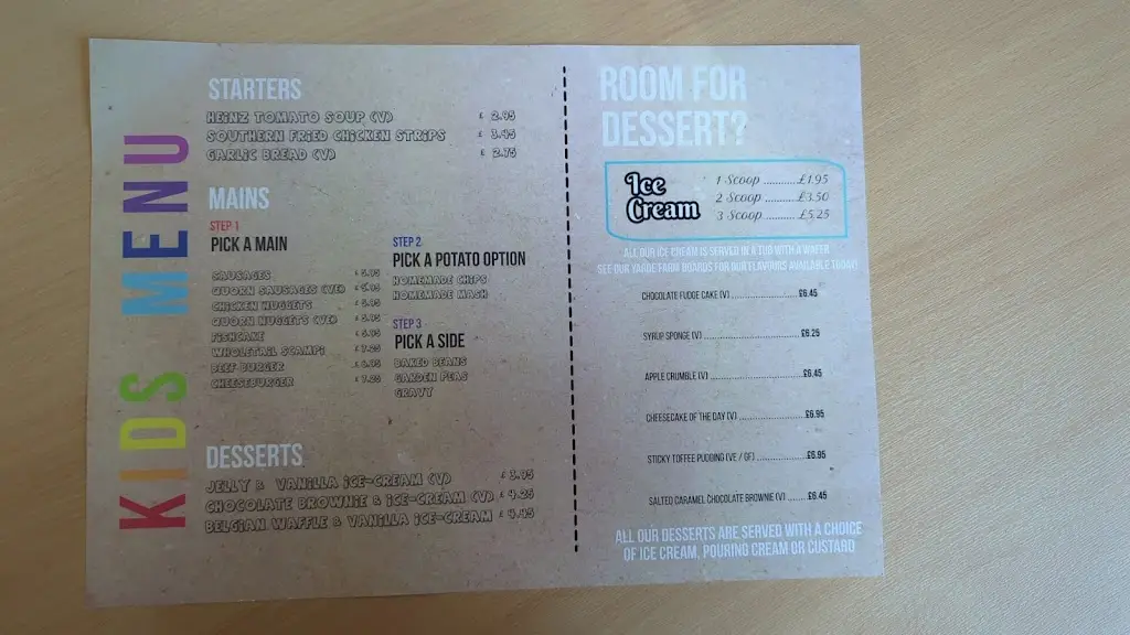 Menu_Royal Oak Pub filey_Filey_image_2