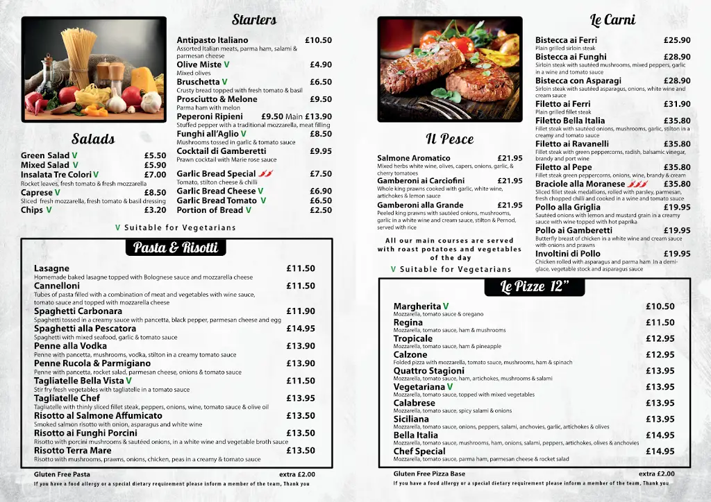 Menu_Bella Italia Filey - Ristorante & Pizzeria_Filey_image_1