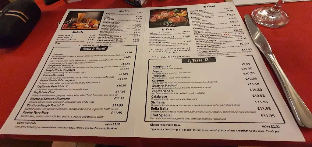 Menu_Bella Italia Filey - Ristorante & Pizzeria_Filey_image_4