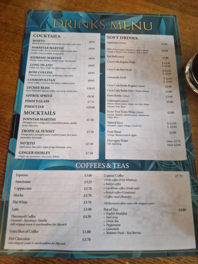 Menu_The Watermead Inn_Aylesbury_image_1