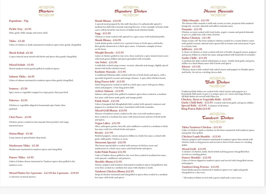 Menu_Monsoon Indian Cuisine_Filey_image_1