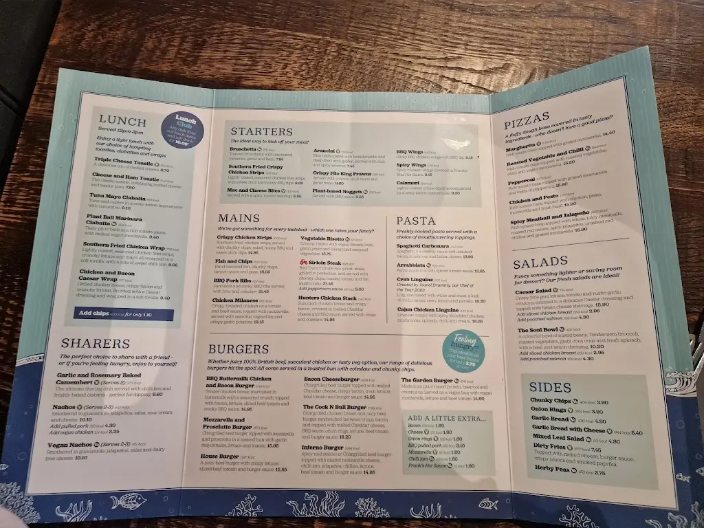 Menu_The John Paul Jones_Filey_image_1