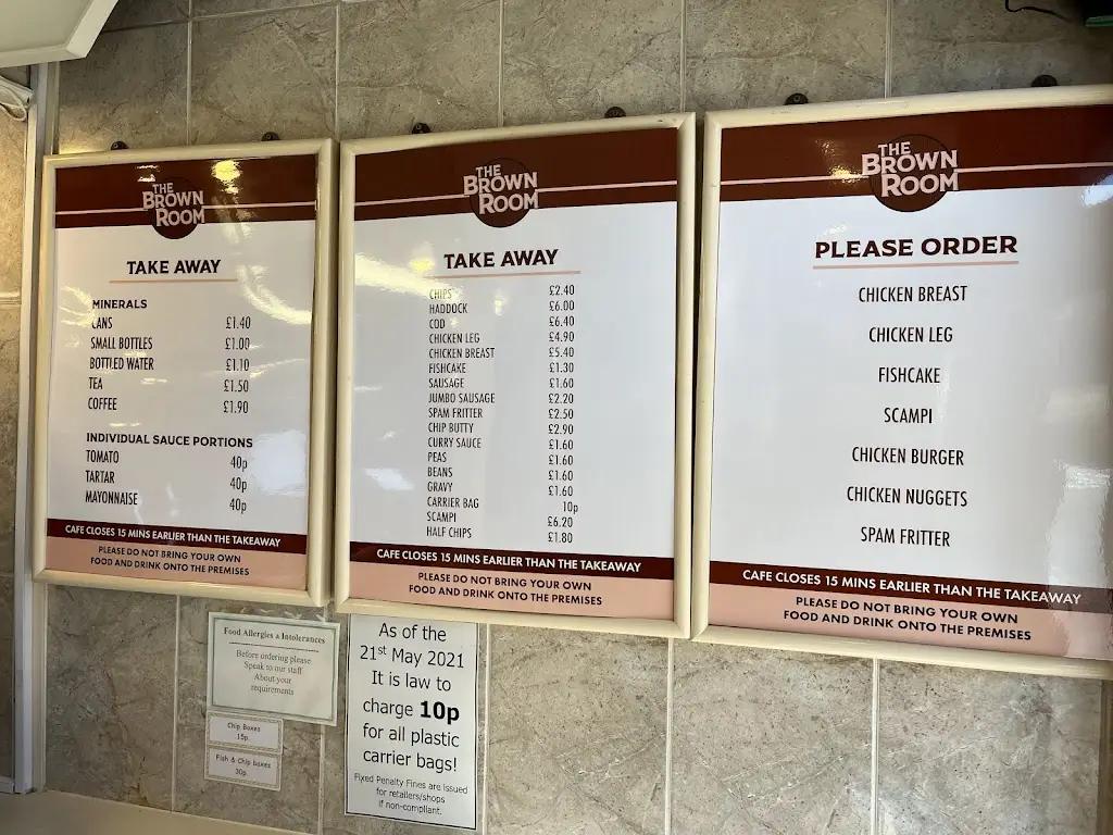 Menu_The Brown Room_Filey_image_1