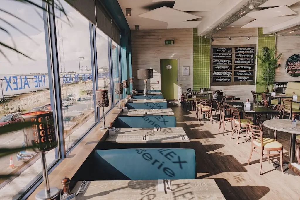 The Alex Café Bar & Brasserie restaurant in Felixstowe