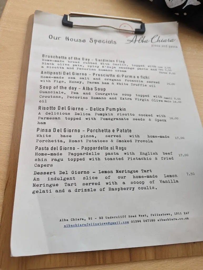 Menu_Alba Chiara_Felixstowe_image_1