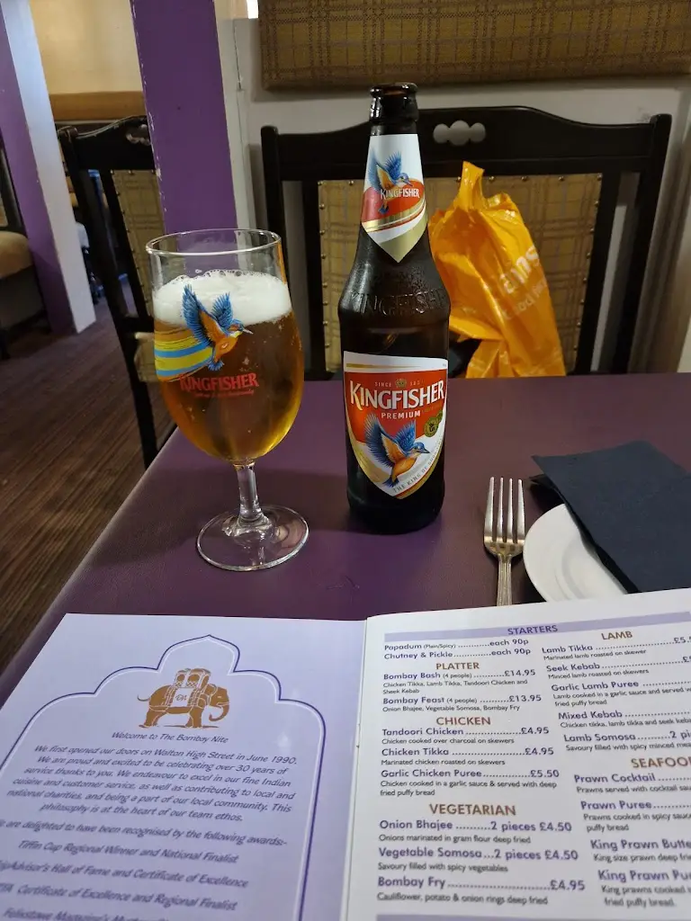 Menu_Bombay Nite_Felixstowe_image_1