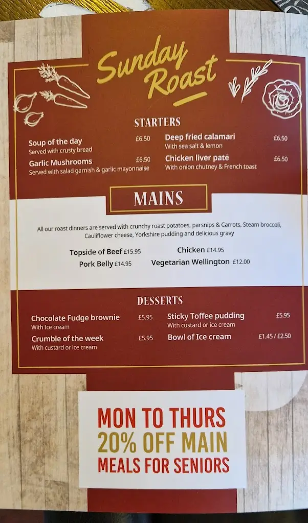 Menu_White Horse Felixstowe_Felixstowe_image_1