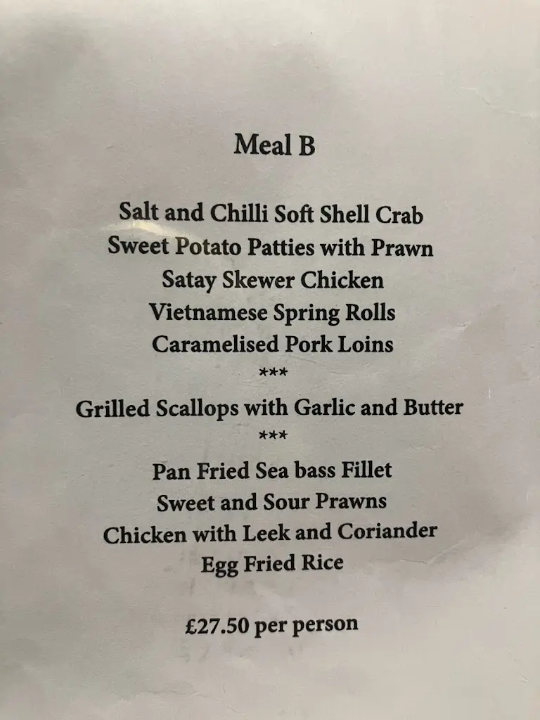 Menu_Saigon Restaurant_Felixstowe_image_1