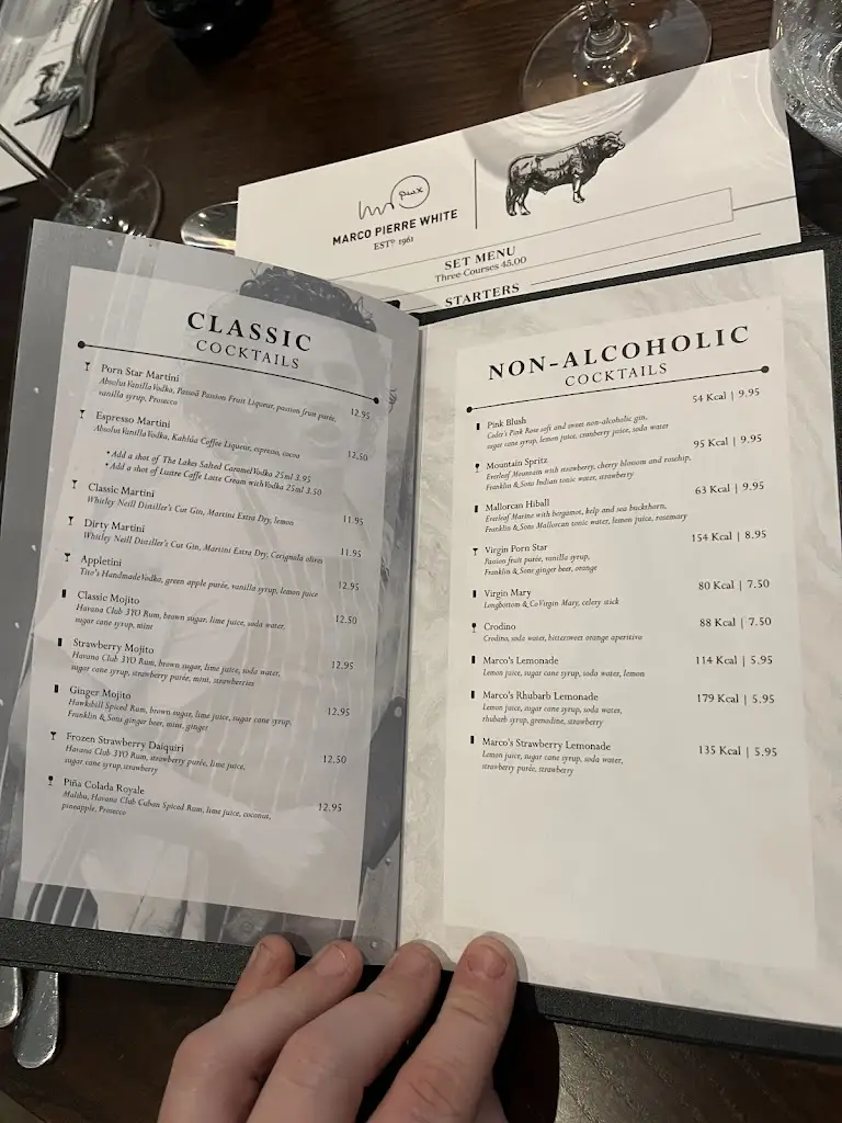 Menu_Marco Pierre White Steakhouse Bar & Grill Felixstowe_Felixstowe_image_3