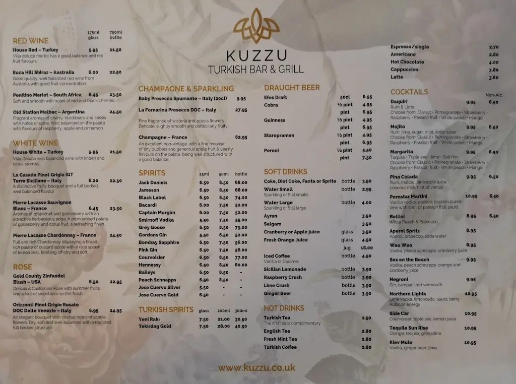 Menu_Kuzzu Turkish Bar & Grill_Aylesbury_image_2