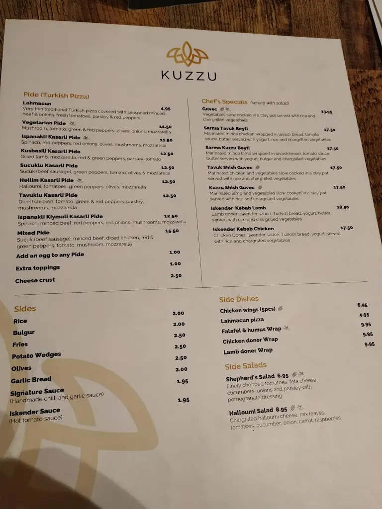 Menu_Kuzzu Turkish Bar & Grill_Aylesbury_image_3