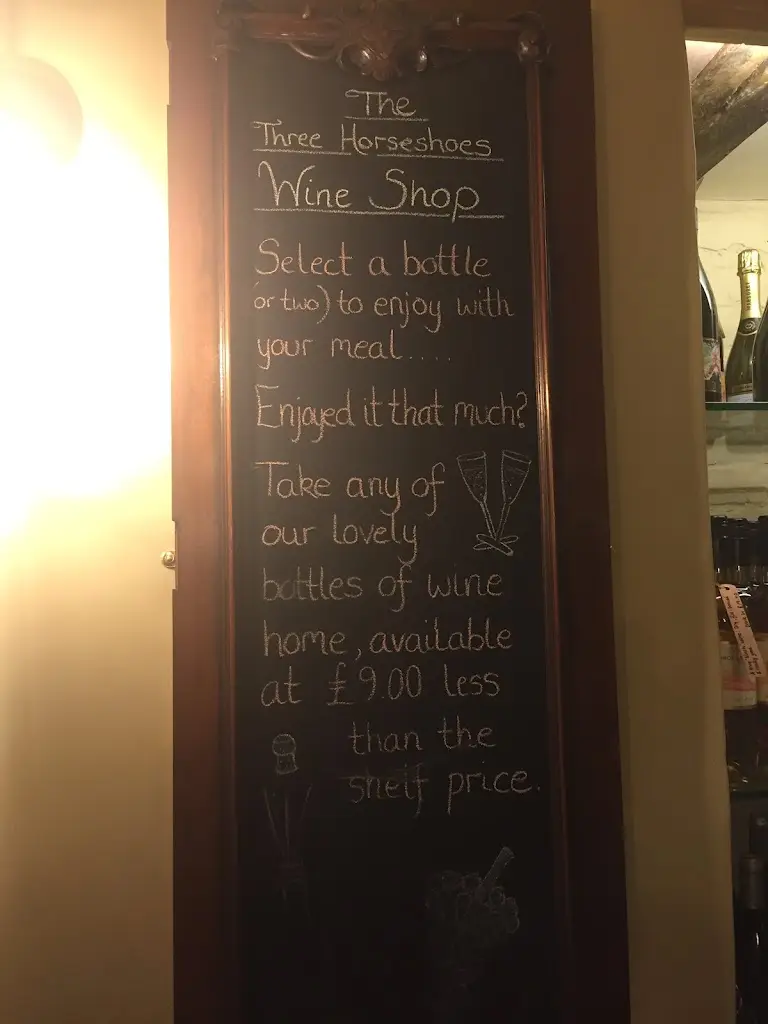 Menu_The Three Horseshoes_Fordham_image_4