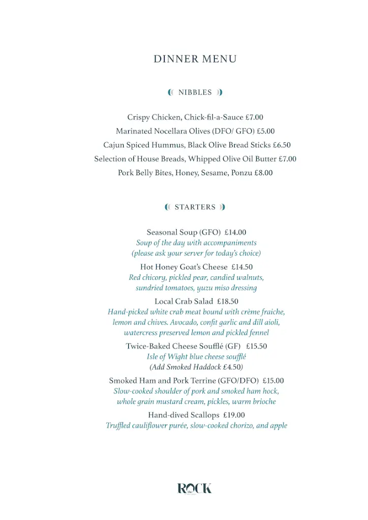 Menu_The Rock Restaurant Freshwater Bay_Freshwater_image_2