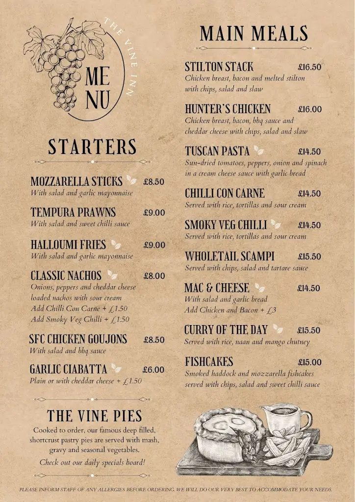 Menu_The Vine Inn_Freshwater_image_3