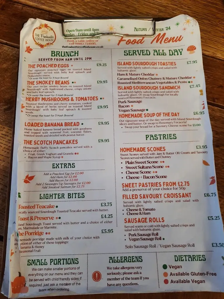 Menu_The Freshwater Coffee House_Freshwater_image_2