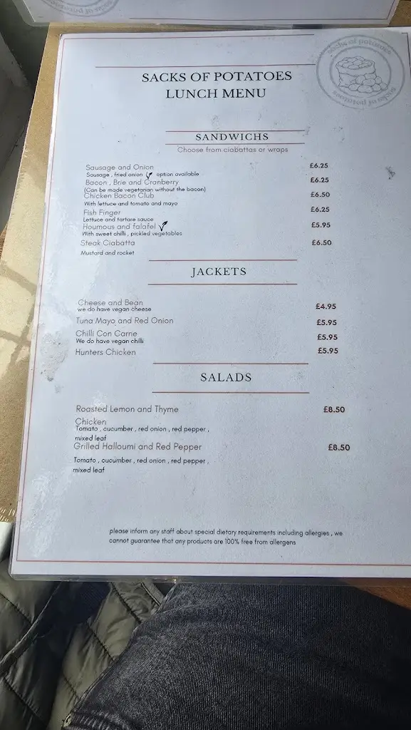Menu_Sacks Of Potatoes_Aston_image_4