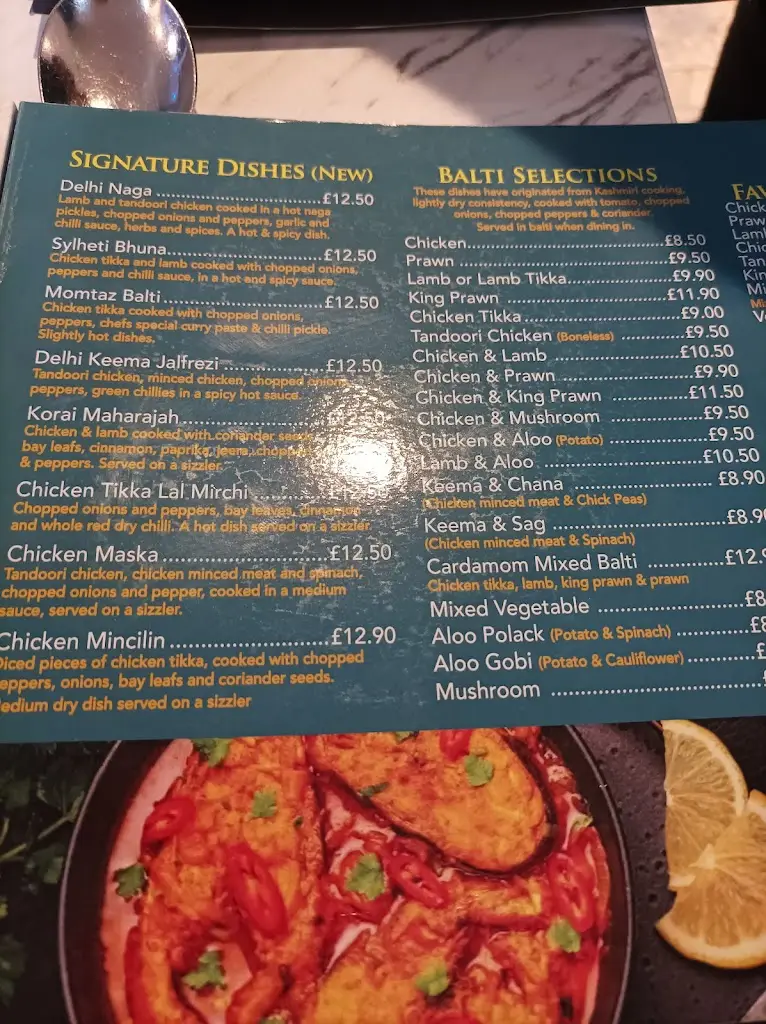 Menu_Cardamom Indian Cuisine In Alcester_Alcester_image_1