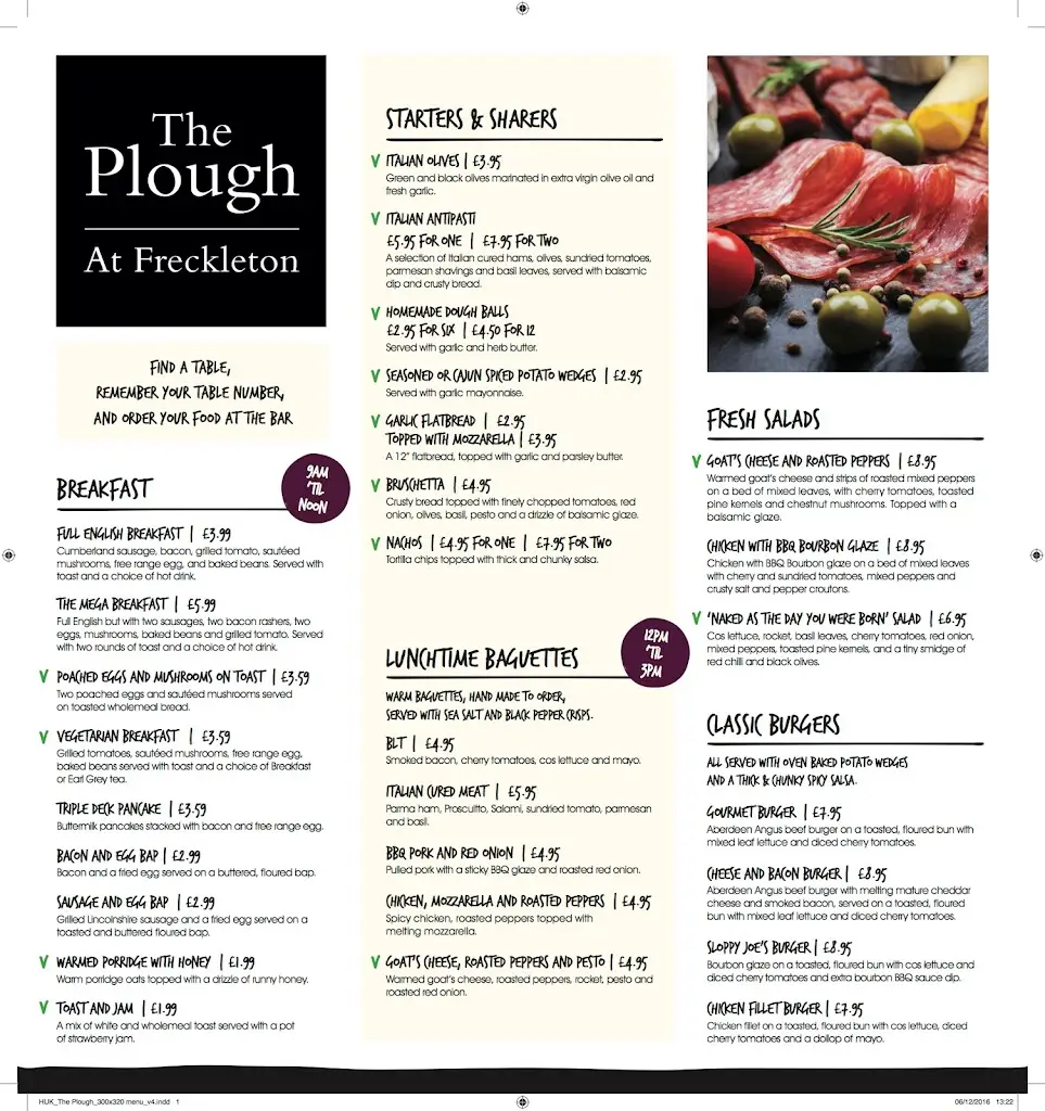 Menu_The Plough_Freckleton_image_1